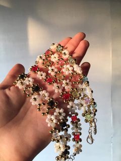 Beads Bracelet DAISY FLOWER
