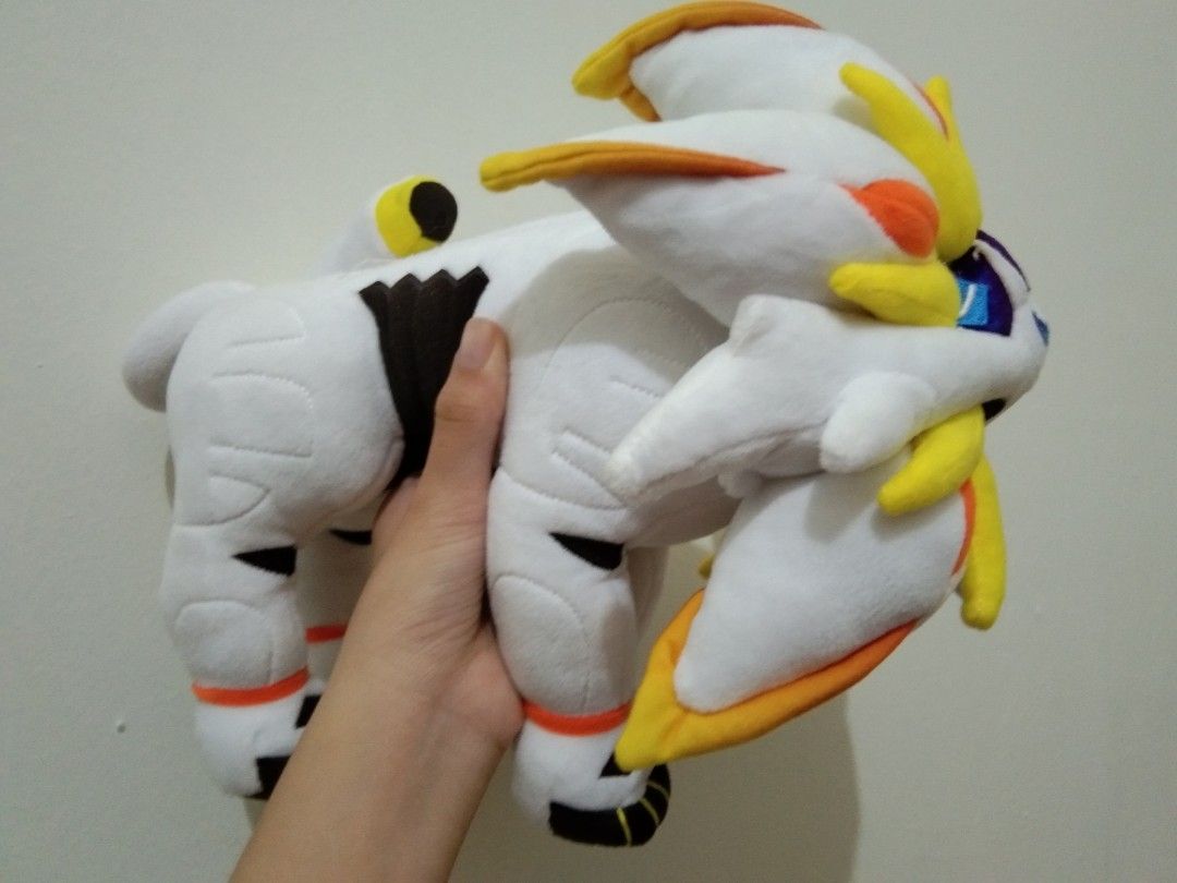 Big Pokemon Solgaleo Alola Legendary Sun Lion Plush Plushie Stuffed Toy 30 cm Hobbies Toys Toys Games on Carousell