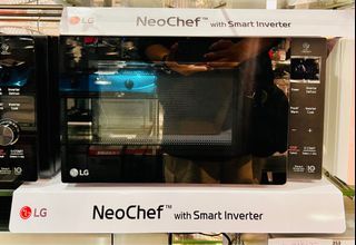 Brand New 25Liters Smart Inverter NeoChef Microwave Oven (Black, Pink & Beige)