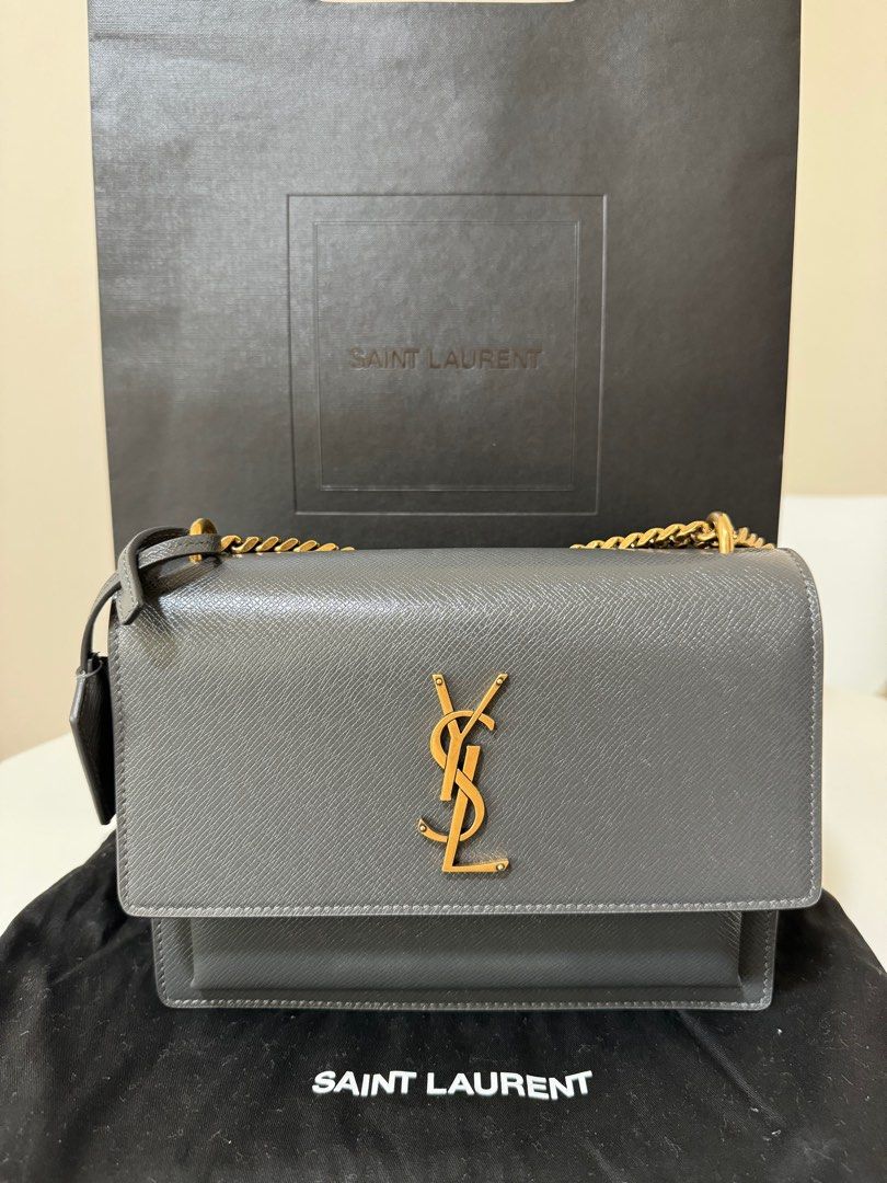 Ysl sunset medium grey outlet