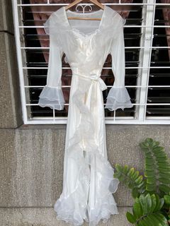 Bridal robe with free night dress
