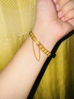 Chinese gold 18 karats bracelet 13.4 grams
