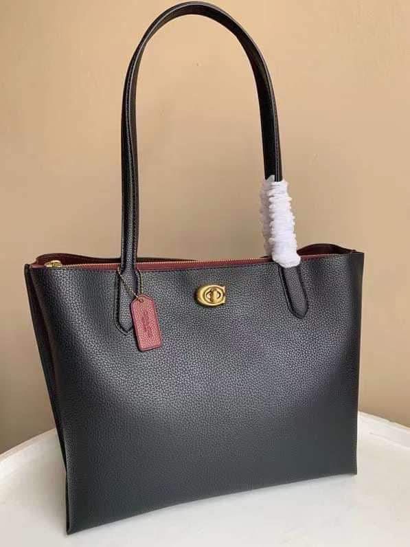 Upcrafted Coach Bags Willow Tote In Colorblock With Signature