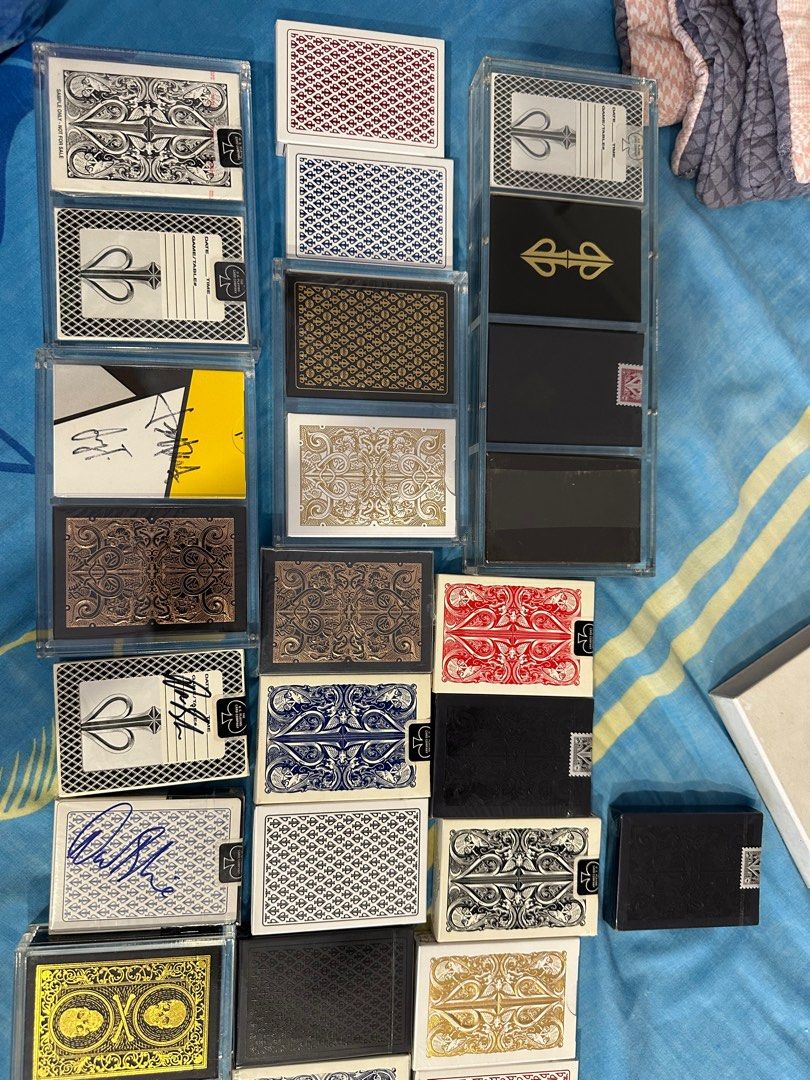 David blaine playing cards rare mint sealed, Hobbies & Toys, Stationery ...