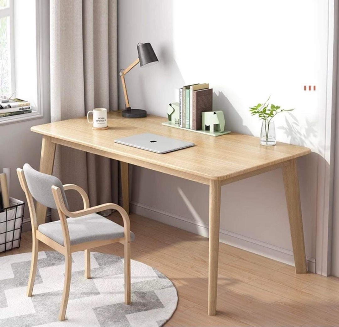 Two Chair Study Table Scandi Dining/Study Table and 2 Chairs, Furniture & Home Living ...