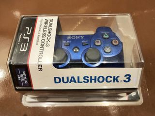 DS3 Dualshock 3 Metallic Blue (Brand New and Sealed) Authentic Controller for PS3