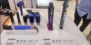 DYSON AIR WRAP AND HAIR DRYER