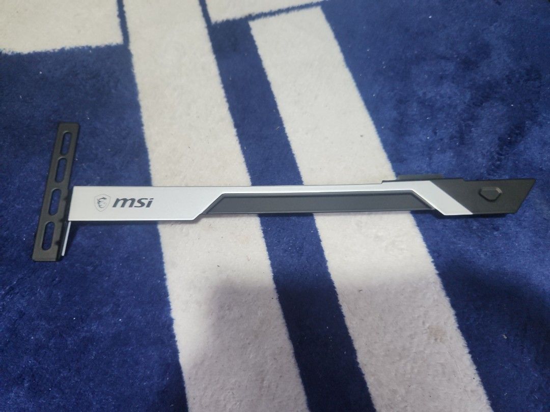 GPU support (Category: Other Accessories) located in Singapore. Submitted by EclipsesFox (Listing ID 1297747242, Image 1). Description: MSI GPU Support. no screw incurred..