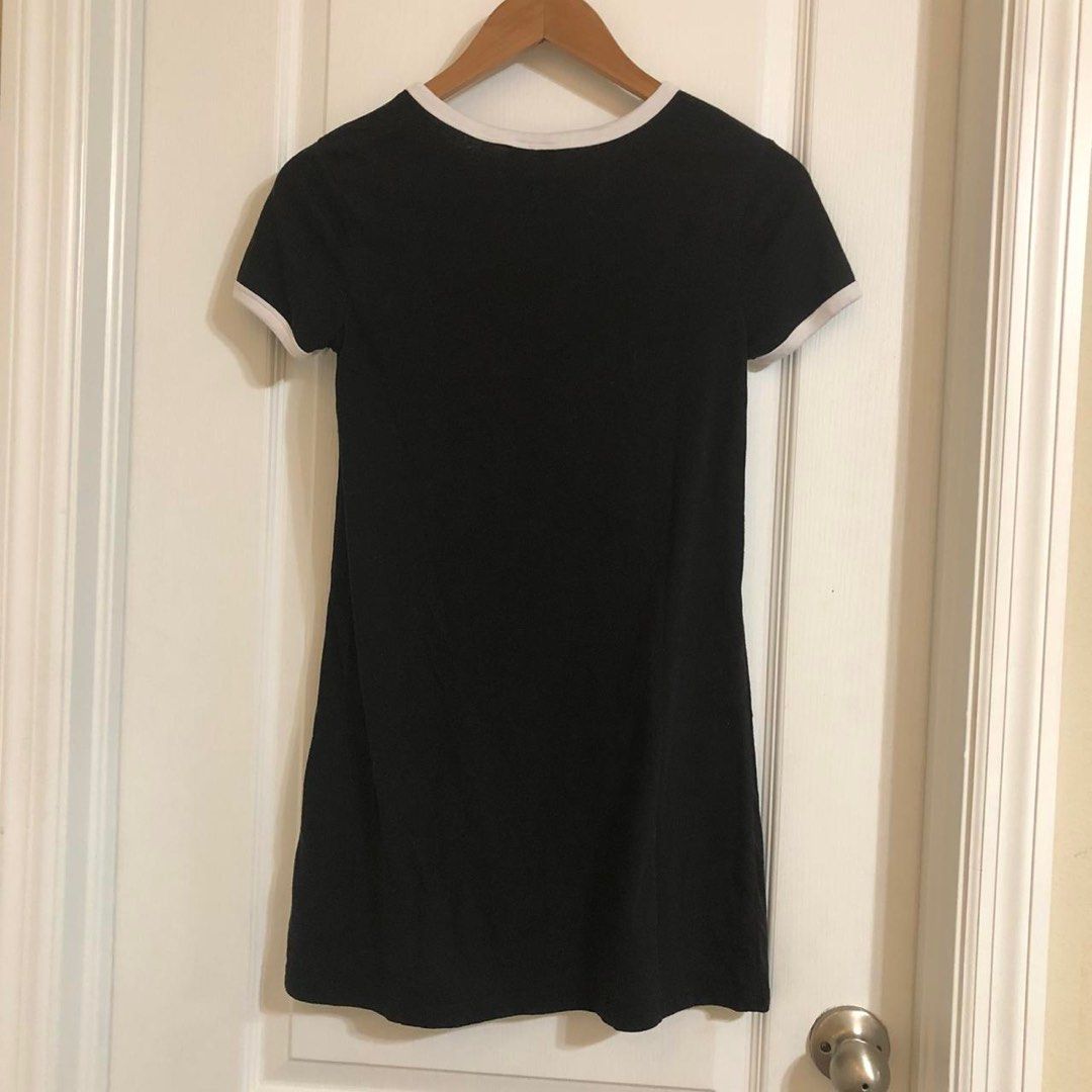 H&M Women's Black and White Dress, Women's Fashion, Dresses & Sets, Dresses  on Carousell