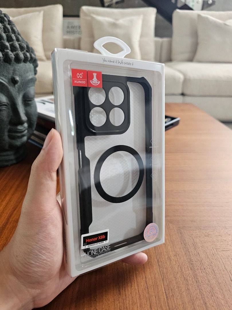 Huawei Honor X8b Xundd Beetle Shockproof Magsafe Case (Black) (Category: Cases & Sleeves) located in Quezon City. Submitted by bagels42 (Listing ID 1297692031, Image 1). Description: ***Actual pictures are in the posting, please refer to them*** Huawei Honor X8b Xundd Beetle Shockproof Magsafe Case (Black) Price: 475 ALSO AVAILABLE: (ADDITIONAL FEES) Xundd 10,000 mAH MagSafe Power Bank Xundd 10,000 mAH MagSafe Power Bank with Stand ______________