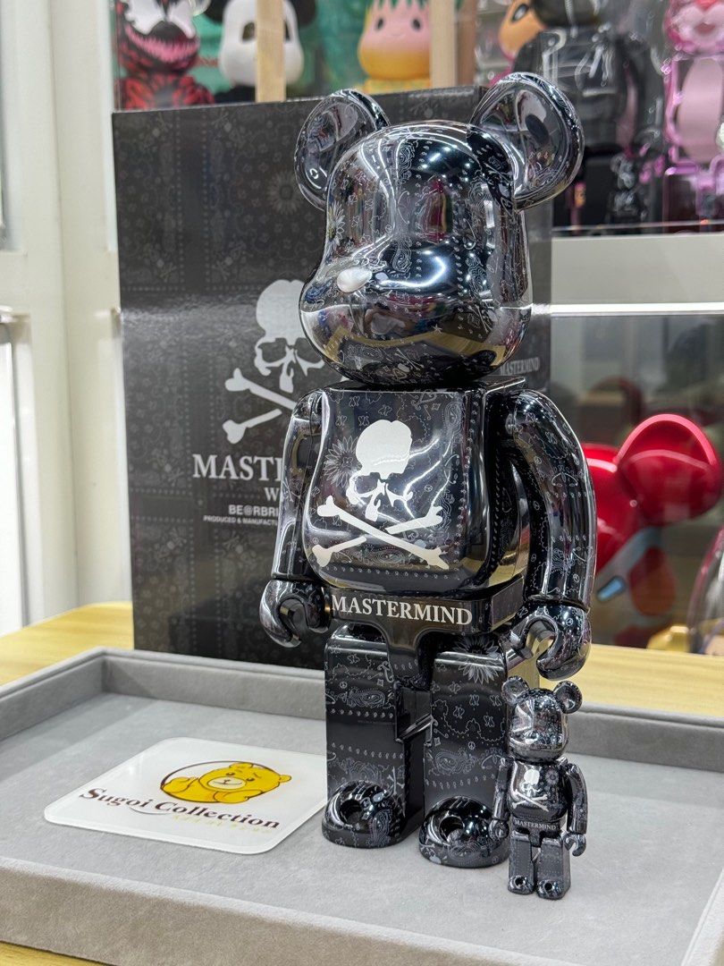 BE@RBRICK MASTERMIND WORLD 100％ & 400％ Medicom 400% + 100
