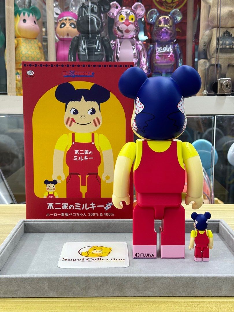 BE@RBRICK 1000% ホーロー看板ペコちゃん（BE＠RBRICK ホーロー