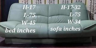 Japan Sofa Bed -Leather