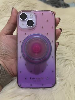 Kate Spade + Popsocket Aura Case Bundle for Iphone 13 | Iphone 14 | Iphone 15 series