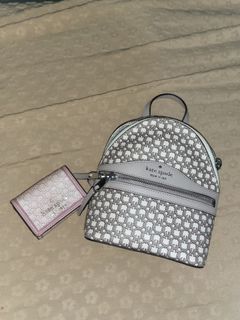Kate spade mini backpack and trifold wallet