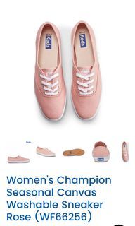 KEDS CHAMPION CANVAS SNEAKERS - ROSE