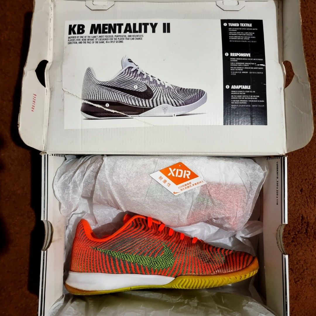 Kobe Mentality 2 Total Crimson (Category: Sneakers) located in San Mateo. Submitted by migueleauthentic (Listing ID 1297800121, Image 1). Description: Nike Kobe Mentality 2 Total Crimson Size 9 Intact Foam (well kept enviroment) Complete box *expired outsole, needs to be replaced *sole seps Sale or trade to size 8 CASUAL size 8.5 BBALL Shoes.