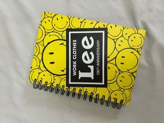 Lee Denim smiley notebook