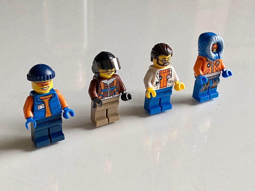 LEGO City polar bear, arctic minifigures 北極熊及極地人仔, 興趣及