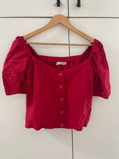 Lola and Daisies Red Top