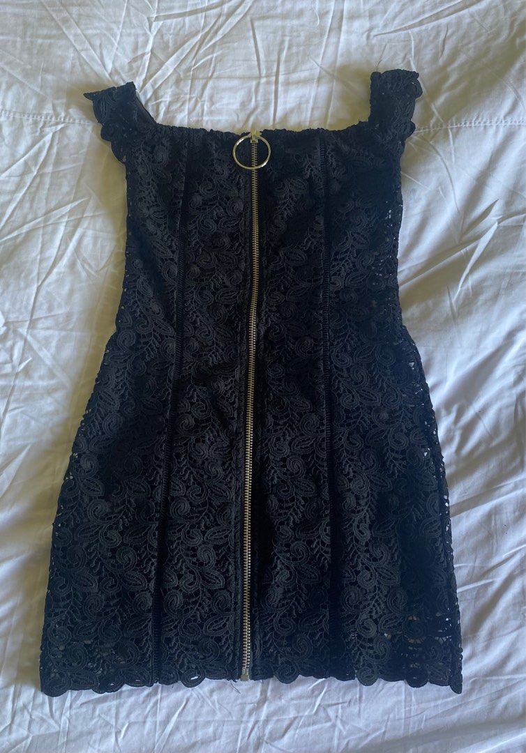 Mango Black Dress (Category: Dresses) located in Bulacan. Submitted by bbiaa (Listing ID 1297714428, Image 2). Description: - size: small to medium - used twice MOP: gcash.