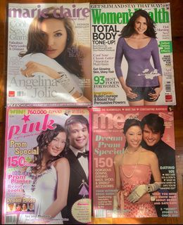 Marie Claire, Women's Health, Pink, Meg & Real Living Magazines