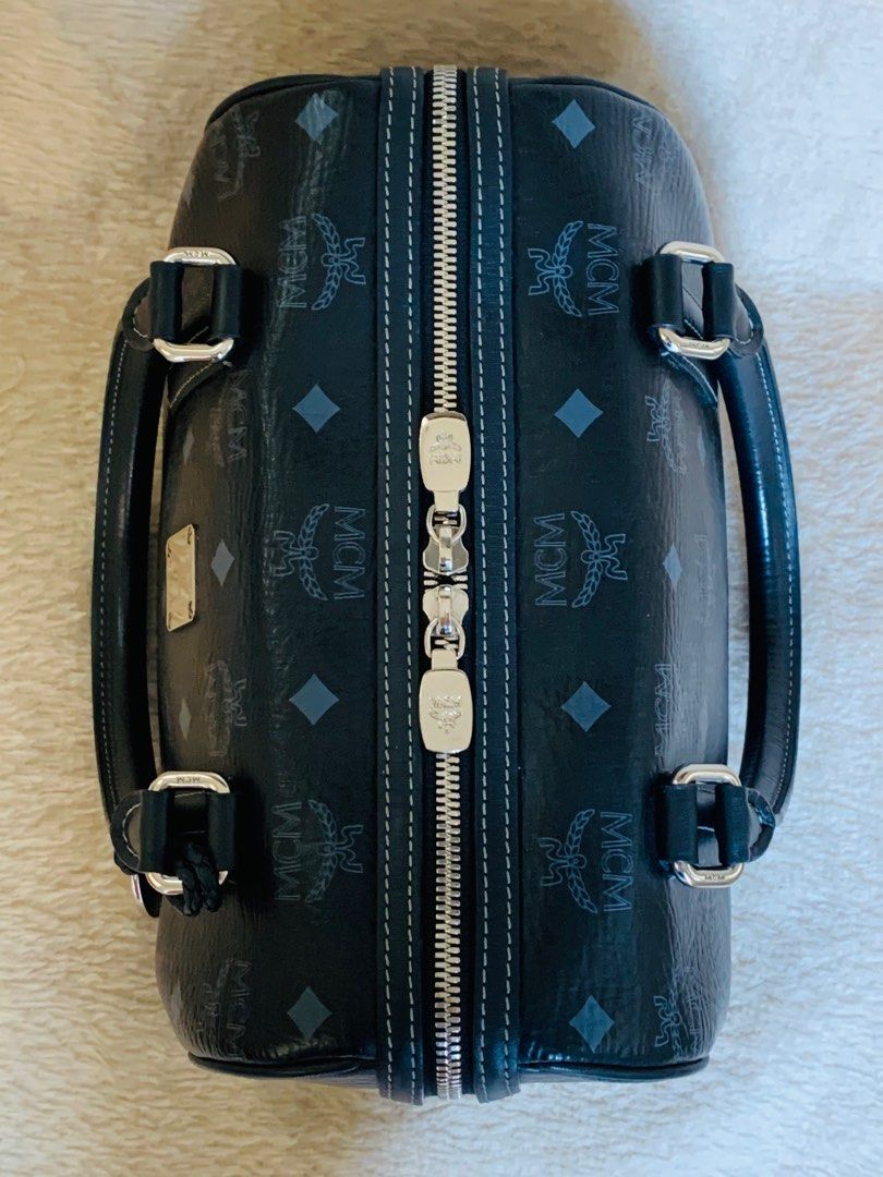 MCM Boston Medallion (Medium Size) (Category: Luxury Bags & Wallets) located in Cavite. Submitted by belle.envie (Listing ID 1297764865, Image 2). Description: ✔︎💯Authentic MCM Boston Bag Medallion ✔︎💯No flaws ✔︎💯Good as New ✔︎💯 No Rubs - No Cracks - No scuffs ✔︎Medium Size 10x 7 x 6 inches ✔︎Super Clean Inside out could pass as Brand new. ✔︎MOP - Gcash - BDO ✔︎Shipping - Lalamove for Cavite nearby places, J&T, LBC COP .