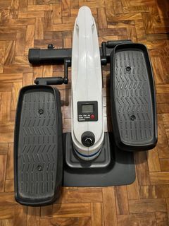 Mini Fitness Pedal Stepper Exercise Machine Stepper Multi-functional Step Machine Elliptical Jogger Fitness