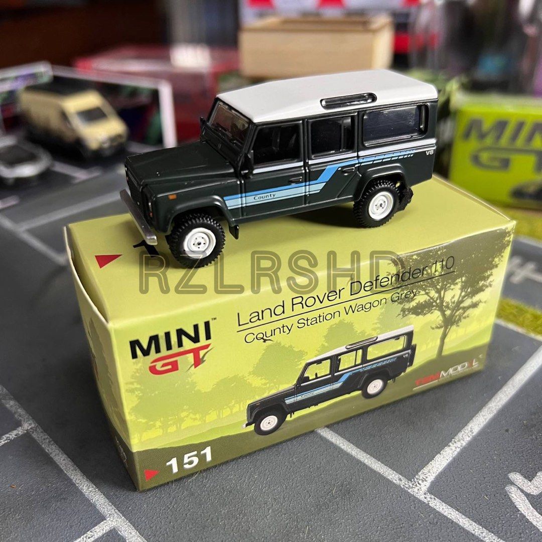 Mini GT #151 Land Rover Defender 110 UNSEALED, Hobbies & Toys, Toys & Games  on Carousell