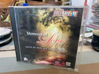 Moments of Love Video CD Karaoke VCD - Original Music - OPM South Border Basil Valdez Ted Ito - Used