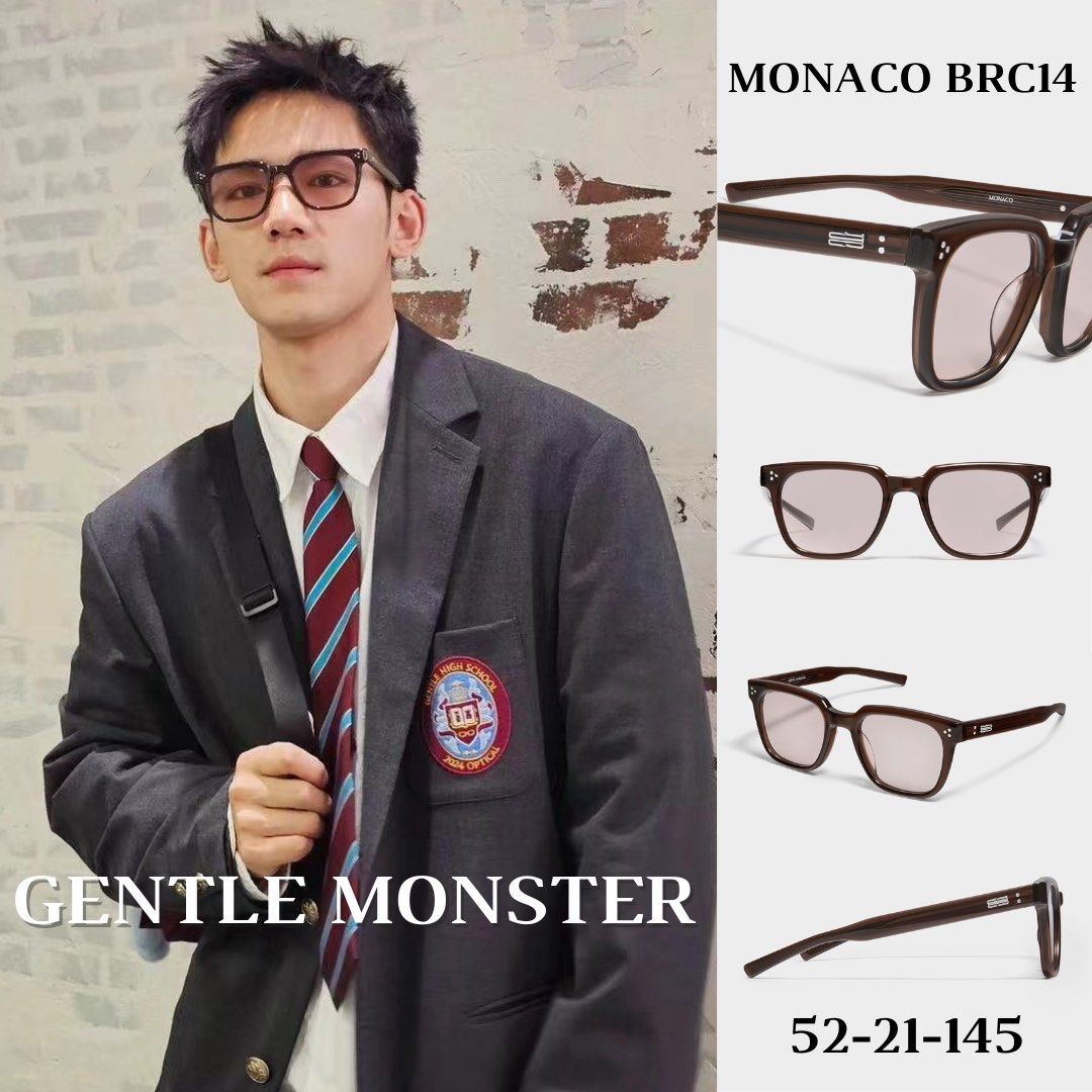 Monaco BRC14 | Gentle Monster GLASSES (Unisex) | Translucent brown