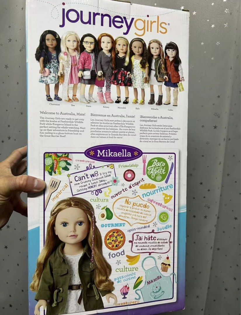 New Journey Girl Dolls Names NEW Journey Girls Mikaella 18