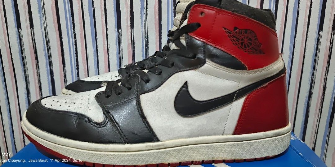 Nike Air Jordan High size 42, Fesyen Pria, Sepatu Sneakers di