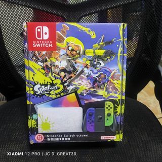 Nintendo Switch Oled Splatoon 3 Limited edition Complete Good as new