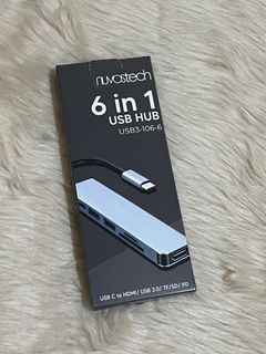 Nuvostech 6 in 1 USB hub