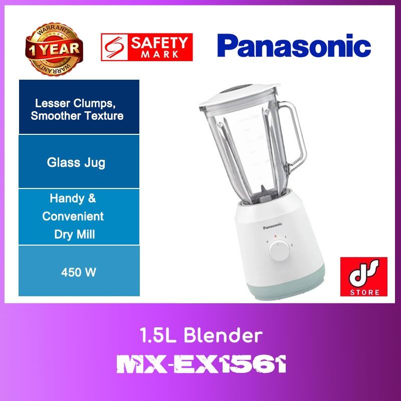 Panasonic MX-EX1561 1.5L Blender WITH 1 YEAR WARRANTY, TV & Home ...