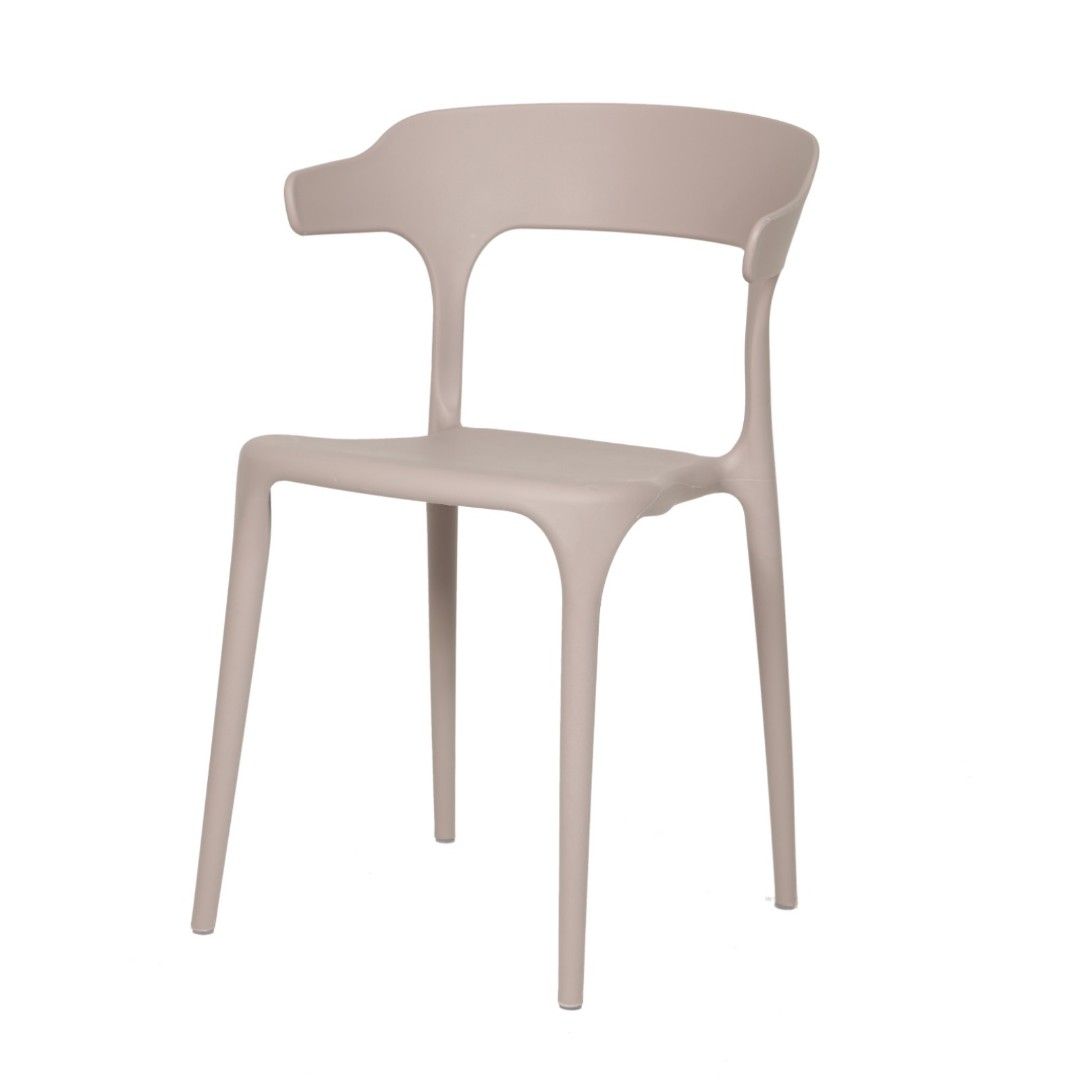 Stackable Dining chair (Category: Chairs) located in Singapore. Submitted by manekysg (Listing ID 1297735092, Image 3). Description: ( READY STOCKS ) OPENING SALES !! BLACK / KHAKI color only. Price is for per pc. No installation needed, Self collections at woodlands..