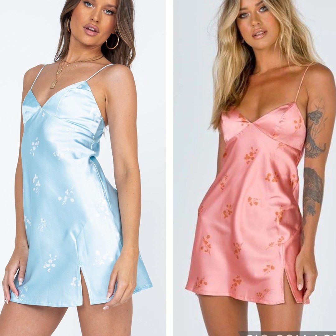 strapless open back dress Emilee Mini Dress Floral | Pink | Womens