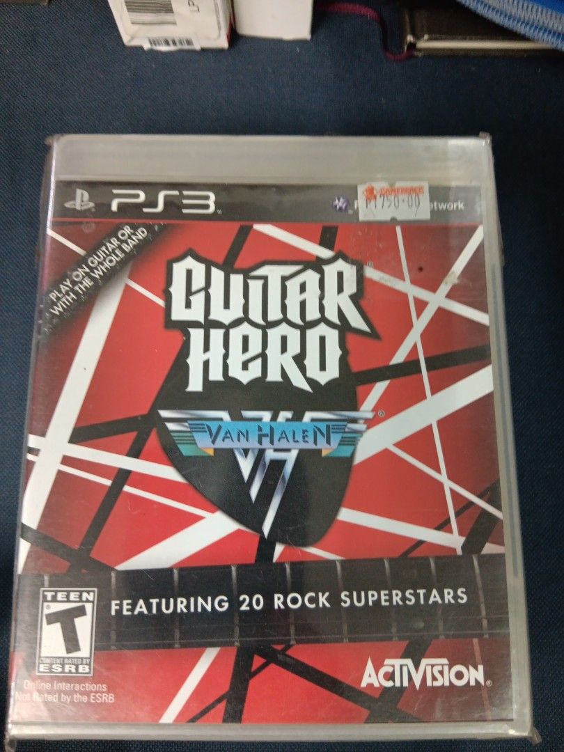 PS3 Guitar Hero Van Halen (Category: PlayStation) located in Manila. Submitted by ayinong0453384 (Listing ID 1297706518, Image 1). Description: item is in excellent condition sealed 3 pcs available pm for order.