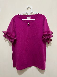 Purple blouse 女裝上衣64221139593985110
