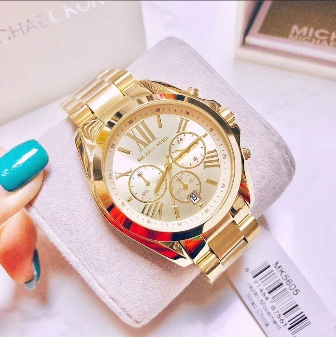RAMADAN SALE MK5605 MICHAEL KORS BRADSHAW CHRONOGRAPH WATCH Women s Fashion Watches Accessories Watches on Carousell