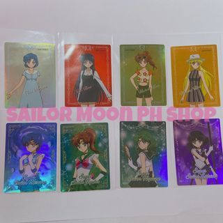 Sailor Moon Eternal Power Milk Tea Wafer Snack Holographic Sticker Seals