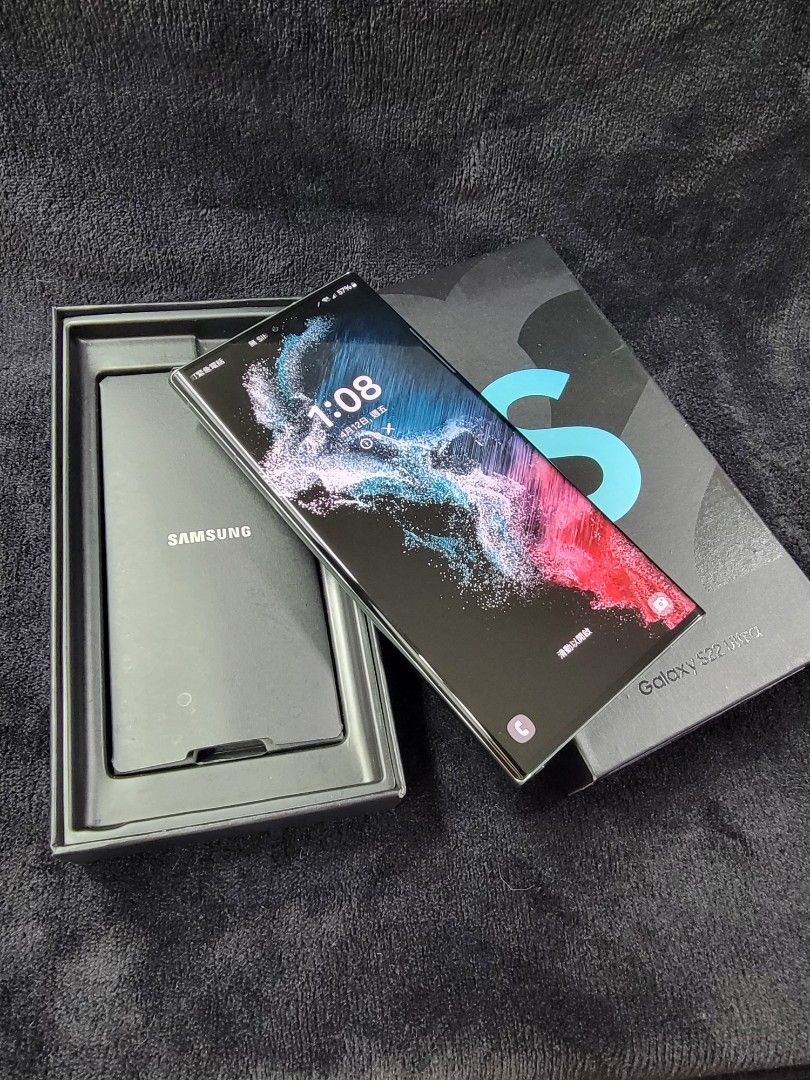 Samsung galaxy s22 ultra 12+256 國際版, 手提電話, 手機, Android 