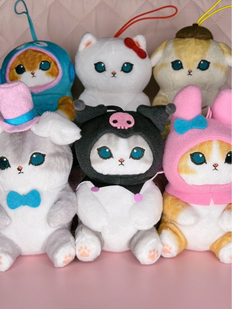 Portachiavi Mofusand Sanrio Hello Kitty Portachiavi Mofusand Sanrio Hello Kitty