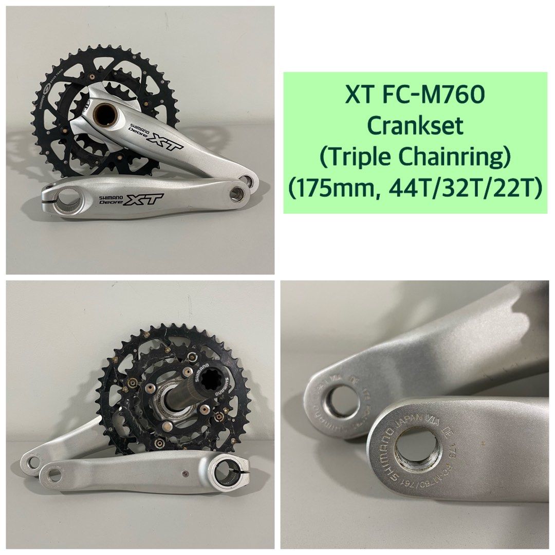 Shimano XT Groupset 3X9 Speed Sports Equipment Bicycles Parts Parts Accessories on Carousell