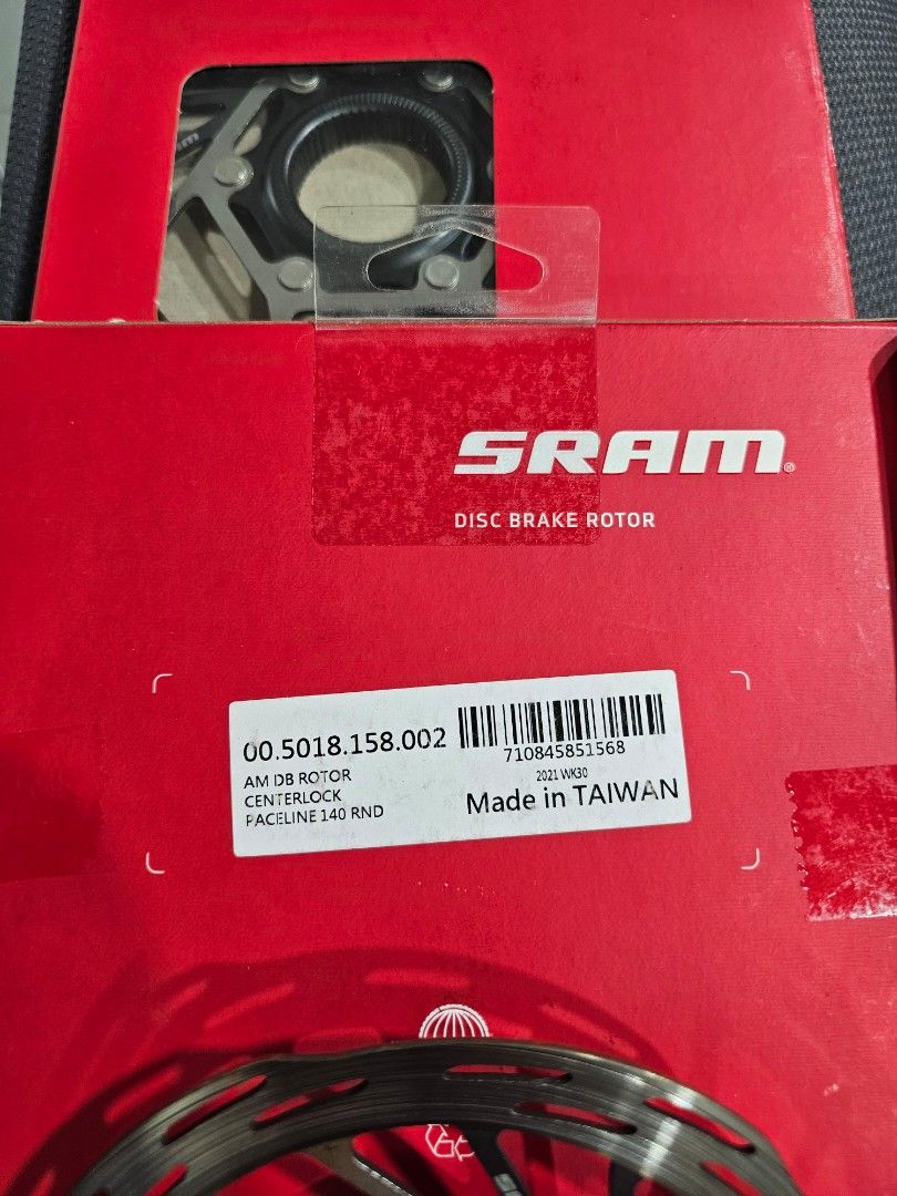 SRAM PACELINE Centerlock Rotors 140mm (Category: Bicycles) located in Taguig. Submitted by lionsnest (Listing ID 1297727962, Image 2). Description: FS: SRAM Paceline Rotors/Discs -Center Lock 140mm Condition- Like New. used less than 50kms RFS :Extra Note: NO lock rings. Rotors only..