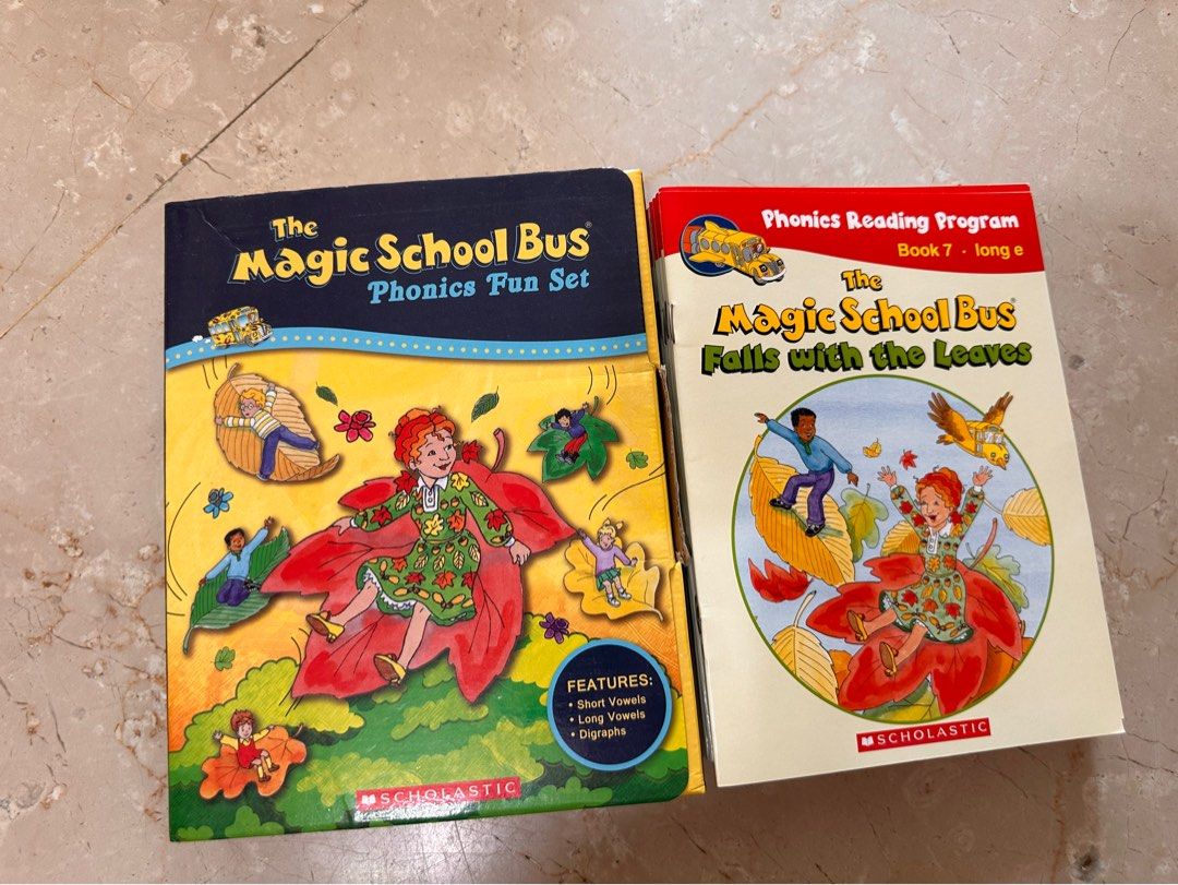 Amazon.co.jp: The Magic School Bus Phonics Fun Set : 文房具