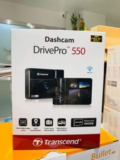 ✅✅Transcend DrivePro 550 Dashcam 64GB TS-DP550B-64G