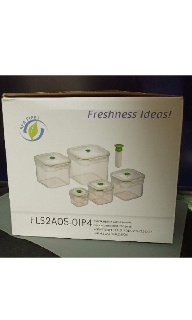 Vacuumsaver vacuum foodware container BPA491138309130168322