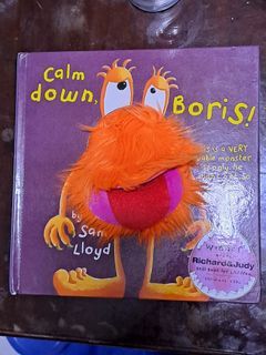 Calm Down, Boris  Puppet Book